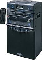 🎤 vocopro dvd-duet 80w karaoke system: cd, dual cassette, am/fm – ultimate entertainment solution logo