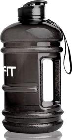 img 4 attached to LEZFIT Water Jug 2.2L – Big Water Bottle for Gym, Fitness, Athletic, and Camping – BPA Free & Leakproof – Half Gallon Sport Water Bottle