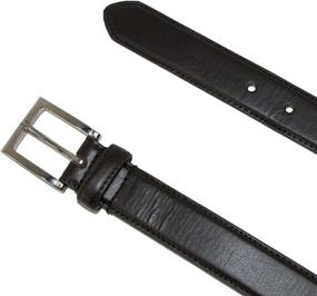 img 1 attached to CTM Leather Basic Silver Buckle Men's Accessories: Enhanced Belts for a Stylish Wardrobe
