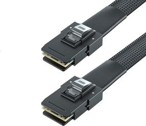 img 4 attached to Internal SFF 8087 Sideband Foldable Flexible