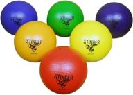 🏐 gsm brands 5.9" dodgeballs - set of 6 foam balls, soft skin, low bounce - perfect for kids and adults логотип