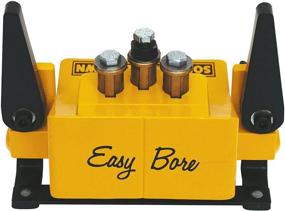 img 4 attached to 🔧 Enhance Efficiency with Sommerfelds Easy Bore Hinge Boring Jig - Full Size Yellow & Black