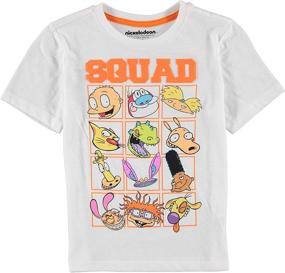 img 2 attached to Boys Squad Rugrats, Hey Arnold Graphic Hoodie, Top, and Jogger Pants 3-Piece Outfit Set by Nickelodeon