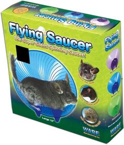 img 1 attached to 🐹 Ware Manufacturing 12-Inch Flying Saucer Exercise Wheel for Small Pets - Assorted Colors