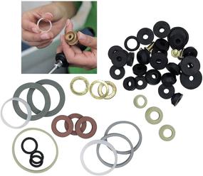 img 4 attached to 🔧 Azi 45pc Complete Home Washer Plumbing Repair Kit: Your Essential Solution for DIY and Professional Plumbing Repairs - Tackling Emergencies & Replacing Worn Out Washers