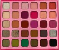 morphe x jeffree star artistry palette - 30 vibrant eyeshadows: matte, metallic, shimmer shades - ideal for eye makeup creations logo