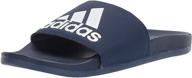 adidas adilette comfort white men's shoes: unmatched style and ultimate comfort logo