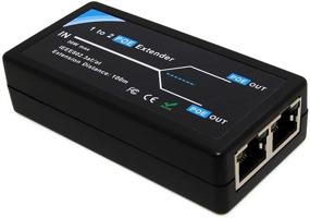 img 4 attached to 🔌 Revotech POE5003: 2 Port POE Extender & Repeater - Extend POE+ Over 100 Meters