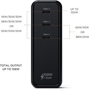 img 1 attached to Satechi 108W USB C 3 Port Charger