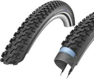 🚴 durable schwalbe marathon plus hs 468 smartguard mtb bicycle tire - 27.5 x 2.10 - wire bead - long-lasting performance tire with black-reflex design logo