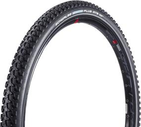 img 1 attached to 🚴 Durable Schwalbe Marathon Plus HS 468 SmartGuard MTB Bicycle Tire - 27.5 x 2.10 - Wire Bead - Long-lasting Performance Tire with Black-Reflex Design