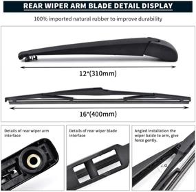 img 2 attached to Wiper Blade 2003 2009 Lexus GX470