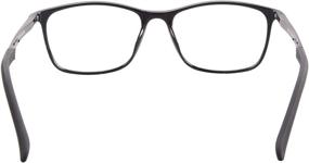 img 1 attached to 👓 Advanced SHINU TR90 Multifocus Reading Glasses - SH031: Progressive Eyewear for Multiple Focus