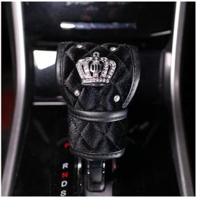 img 2 attached to Siyibb Handbrake Diamond Shifter Shoulder Interior Accessories