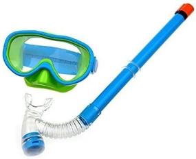 img 3 attached to 🤿 YITU Kids Silicone Scuba Swimming Set: Anti-Fog Snorkel Mask and Goggles for Enhanced Diving Experience