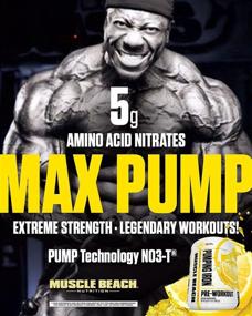 img 1 attached to 💪 Pump Iron Pre Workout for Men and Women: A Powerful Preworkout Supplement with Amino Energy, Nitrates, Amino Acids, Beta Alanine | Lemon Drop Flavor