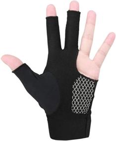 img 4 attached to Color You Pool Gloves Billiards Left Hand Breathable Billiards Glove