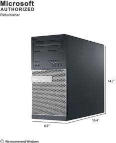 img 2 attached to 💻 Dell Optiplex 7020 Tower Core i5-4570 3.2GHz 16GB 512GB SSD DVD Wi-Fi Windows 10 Pro Обновленное издание