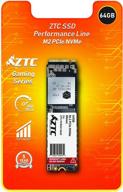 💥 ztc 64gb m.2 nvme pcie ssd: unmatched performance and endurance for gaming upgrade - model ztc-pcieg3-064g logo