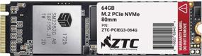 img 2 attached to 💥 ZTC 64GB M.2 NVMe PCIe SSD: Unmatched Performance and Endurance for Gaming Upgrade - Model ZTC-PCIEG3-064G