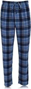 img 3 attached to 🛏️ Hanes Microfleece Plaid Sleep Buffalo: Cozy Men's Clothing for Sleep & Lounge