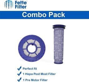 img 2 attached to 🧹 Fette Filter HEPA Post Filter & Pre-Filters for Dyson DC41, DC65, DC66 Vacuum Cleaners - Compatible with Part #920769-01 & #920640-01 (Pack of 1)