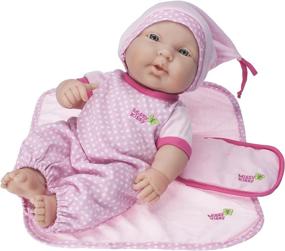 img 1 attached to 🎀 JC Toys Pink Set 4 Piece: Adorable and Affordable Baby Doll Bundle