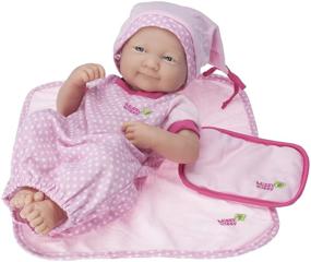 img 2 attached to 🎀 JC Toys Pink Set 4 Piece: Adorable and Affordable Baby Doll Bundle