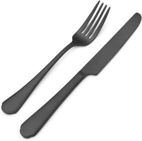 img 2 attached to Vanys Silverware: 20-Piece Stainless Dishwasher Set - Top Performance and Durability