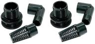 🔧 lifegard aquatics 1-inch bulkhead slip fitting kits - (pack of 2) | improved seo logo