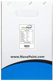 img 2 attached to 🔌 NavePoint Cat5e CCA 1000ft White Solid Bulk Ethernet Cable 24AWG 4 Pair UTP Unshielded Twisted Pair