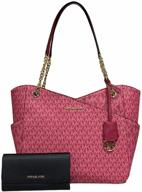 👜 michael michael kors signature shoulder handbags & wallets for women: elegant essentials logo