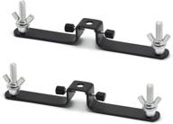 📸 enhance your studio photography with js julius studio [2pack] backdrop support system cross bar mounting hardware set - jsag364 logo