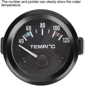 img 1 attached to 🌡️ Aramox 2 inch 52mm Universal Car Truck LED Digital Water Temperature Gauge Meter for Optimal Monitoring