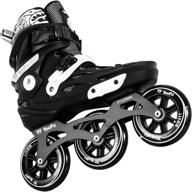 high performance 3-wheel inline speed racing skates for women and men logo