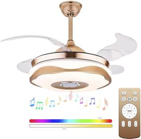 img 4 attached to Bluetooth Chandelier Multiple Dimmable Invisible