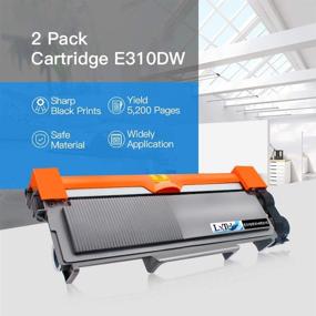 img 3 attached to 🖨️ LxTek Compatible Toner Cartridge for Dell E310dw - High Yield (4-Pack) - E310dw, E515dw, E514dw, E515dn Laser Printers
