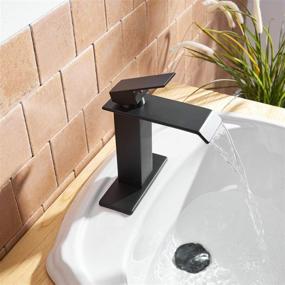 img 1 attached to 💦 Elevate Your Bathroom Aesthetics with Bathfinesse Waterfall Bathroom Faucets Lavatory