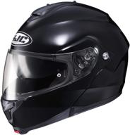 🏍️ premium protection for motorcycle enthusiasts: hjc helmets c91 x-small black helmet logo