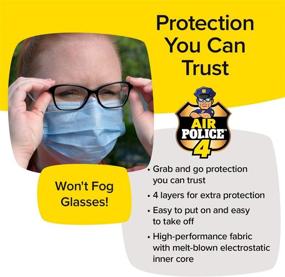 img 3 attached to 👮 Protective Layers Police Masks - BulbHead