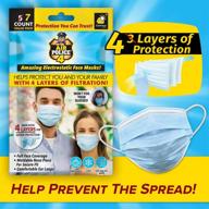 👮 protective layers police masks - bulbhead logo