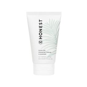 img 4 attached to 🌿 Honest Beauty Calm On Foaming Cream Cleanser: Hyaluronic Acid + Phytosterols for Soothing Skin, 4 Fl Oz