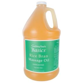 img 1 attached to 🧴 Soothing Touch W67350G Basics Rice Bran, 1 Gallon Massage Oil