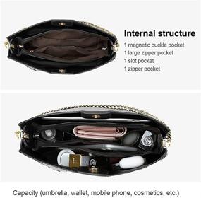 img 1 attached to CLUCI Crossbody Handbags Designer Shoulder