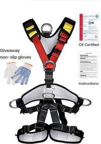 img 2 attached to HeeJo Climbing: Enhancing Safety and Comfort - Outdoor Tree Climbing Seat Belt with Large Size and Outward Band Expanding Training - A Must-Have Climbing Gear