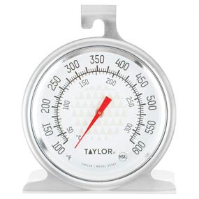 img 1 attached to 🌡️ Accurate Temperature Monitoring: Taylor 3506 TruTemp Dual-Scale Analog Thermometer for Oven/Grill