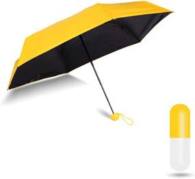 img 4 attached to NATURET Travel Umbrella Windproof Capsule Umbrellas