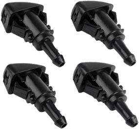 img 3 attached to 🚗 Dodge & Ram Windshield Washer Nozzles Replacement Kit - 5116079AA, 5113049AA, 5303833AA, 5160308AA (4-Pack)