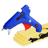 🔥 100w hot melt glue gun for pdr tools: fast heating with 15 strong viscosity glue sticks - ideal for car body dent repair, electronics, circuit panels, stick toy models, artificial flower crafts, diy projects, and more logo