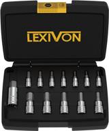lexivon socket premium alloy 13 piece tools & equipment logo